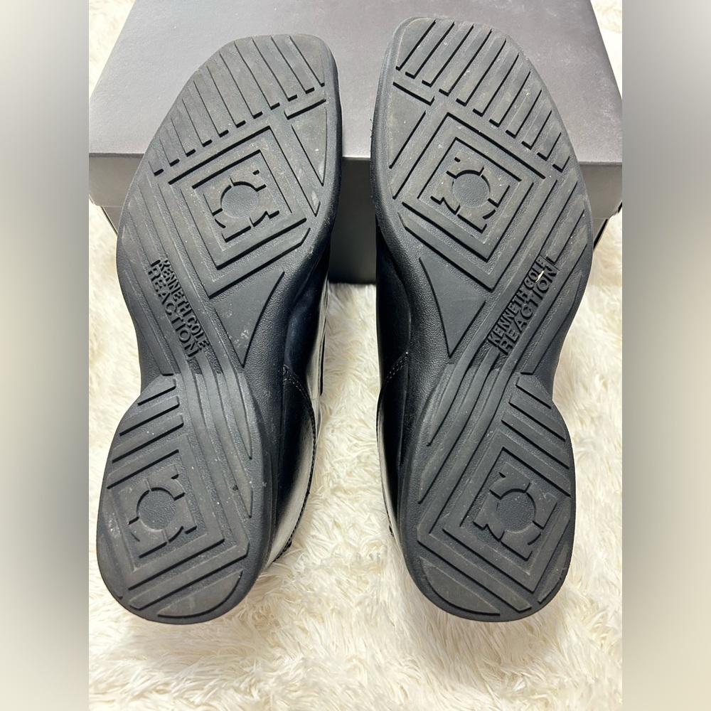 Kenneth Cole Men's Black Leather Loafers size 11m - Picture 5 of 11